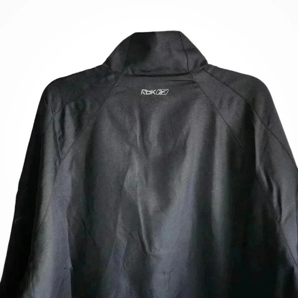Mid-2000s Reebok Hockey Warm-Up Jacket Men’s XL Rbk Windbreaker Black Unworn - Picture 11 of 15